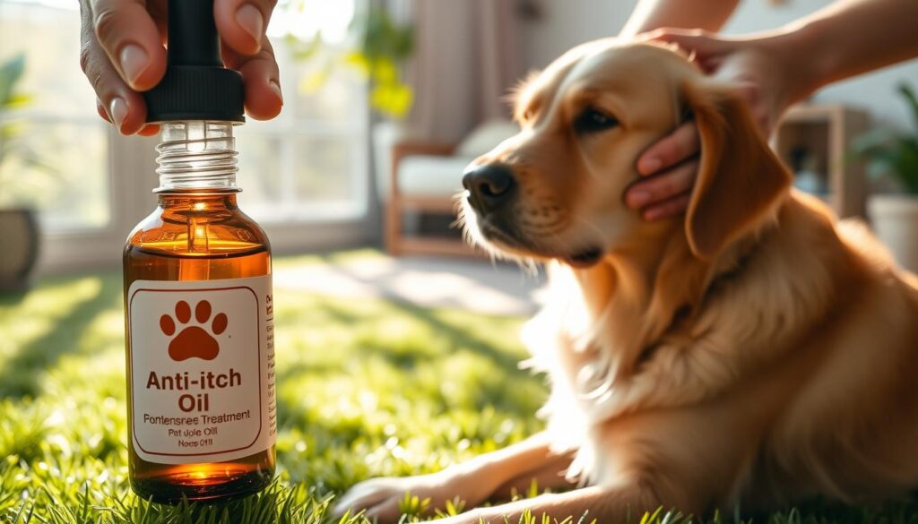 pet itch treatment oil