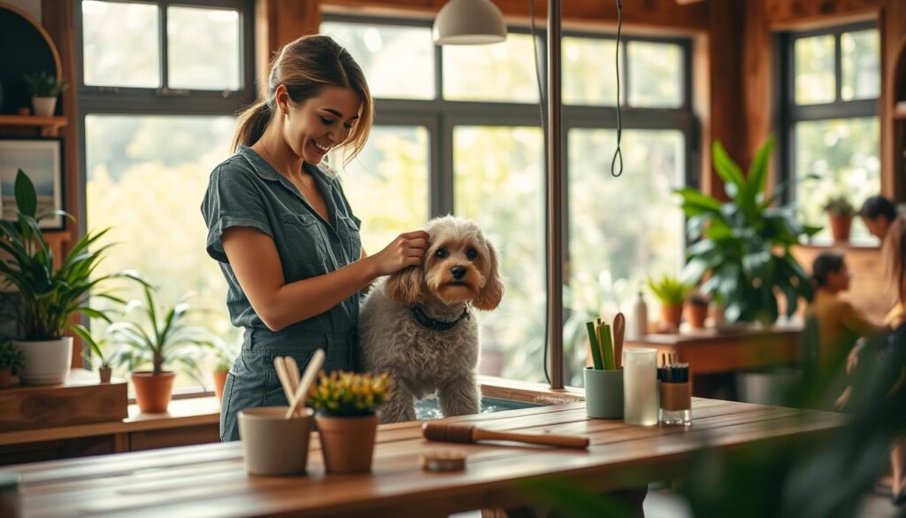sustainable pet grooming