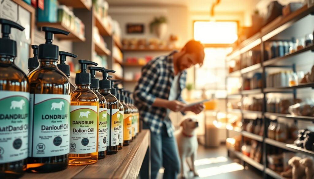 Choosing the right pet products for dog dandruff Choosing the right pet products for dog dandruff