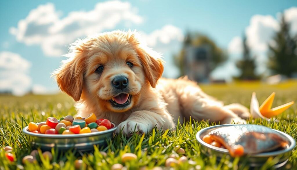 Puppy nutrition for a shiny coat Puppy nutrition for a shiny coat