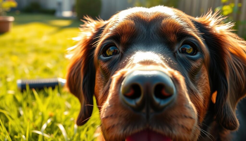 achieving glossy pet fur