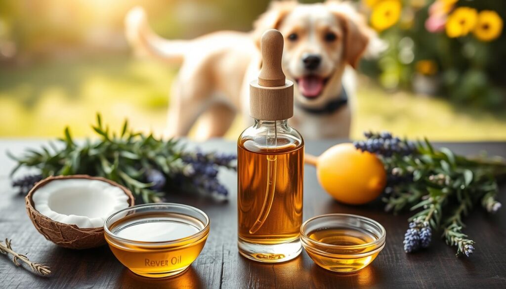 natural dog hair oil