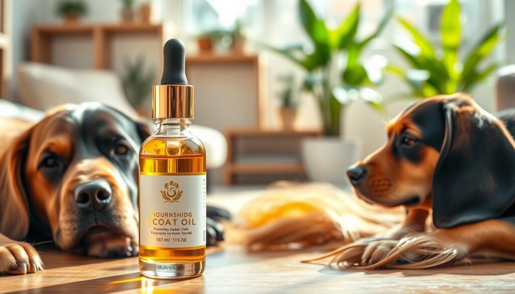 nourishing dog coat oil