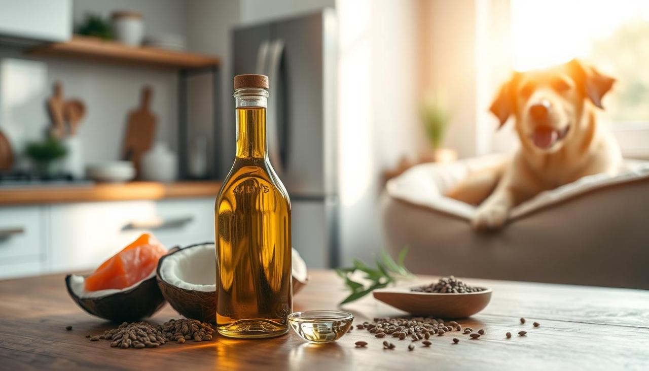 Premium Pet Oil for Healthy Pets and Shiny Coats