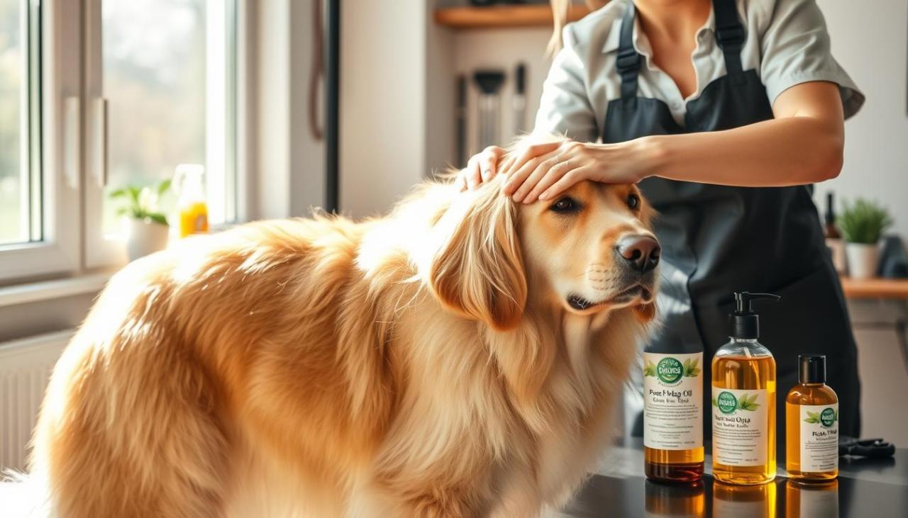 Pure Dog Hair Oil for Healthy Shiny Coats