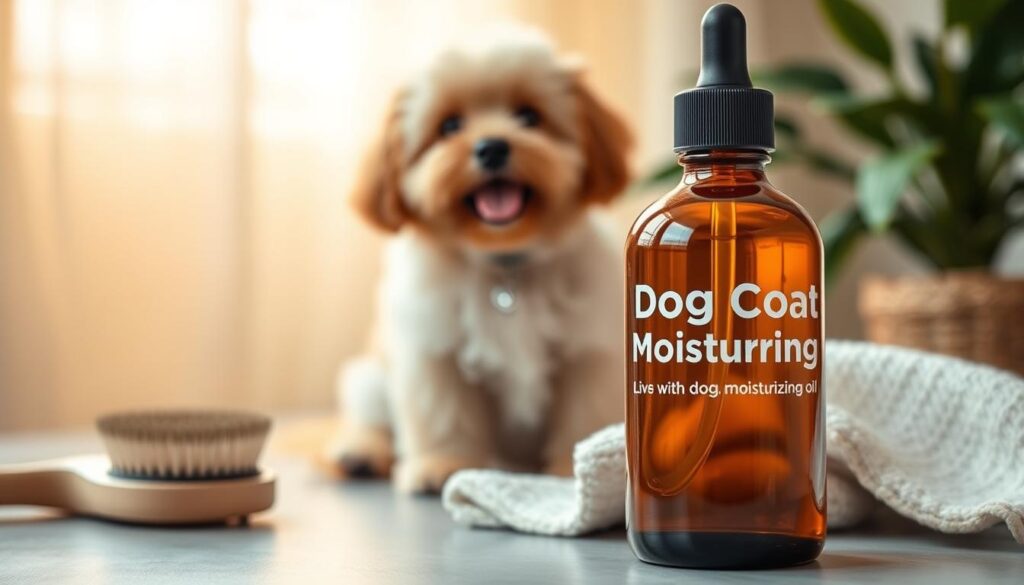 dog coat moisturizing oil