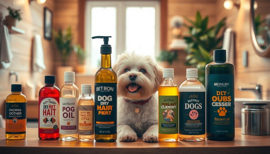 dog dry hair solutions