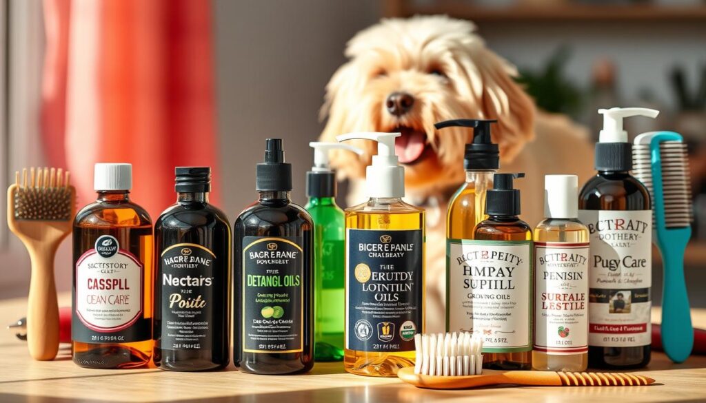 dog hair care products