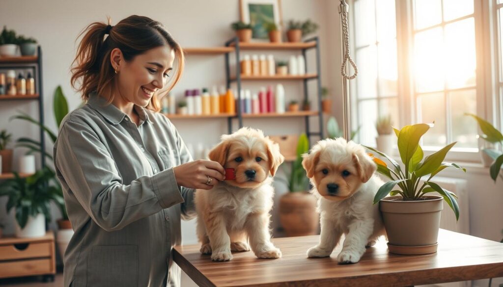 organic dog grooming