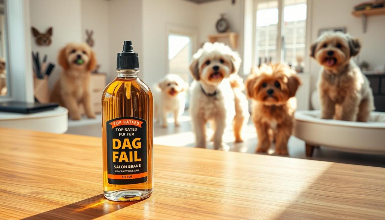 Salon-Grade Dog Hair Oil for Shiny and Healthy Coats