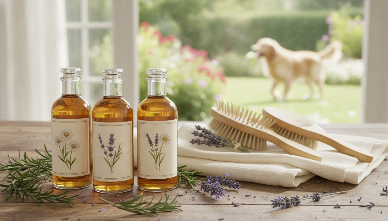 Chemical-Free Dog Hair Oil for Healthy Shiny Coats