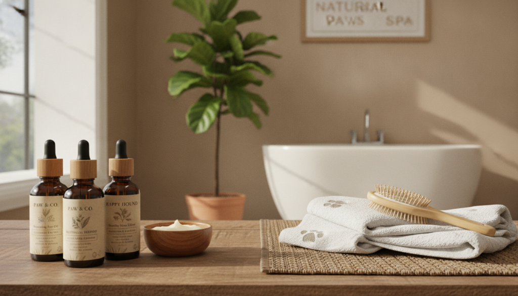 organic dog grooming products