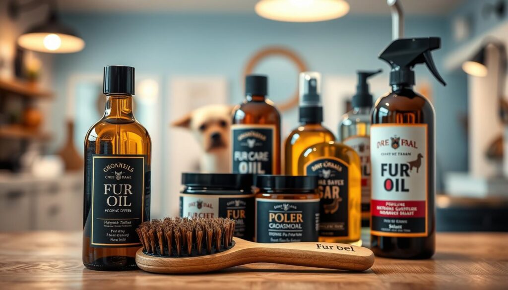 canine fur care products